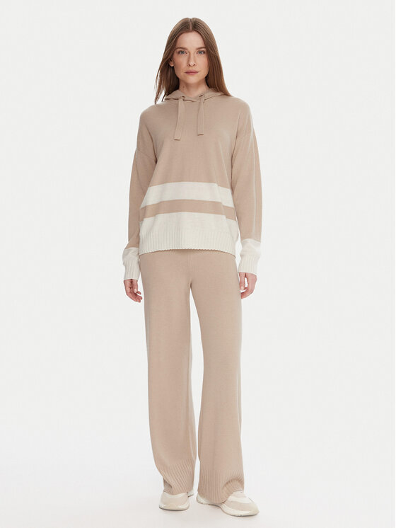 United Colors Of Benetton United Colors Of Benetton Sweter 102HE203V Beżowy Boxy Fit