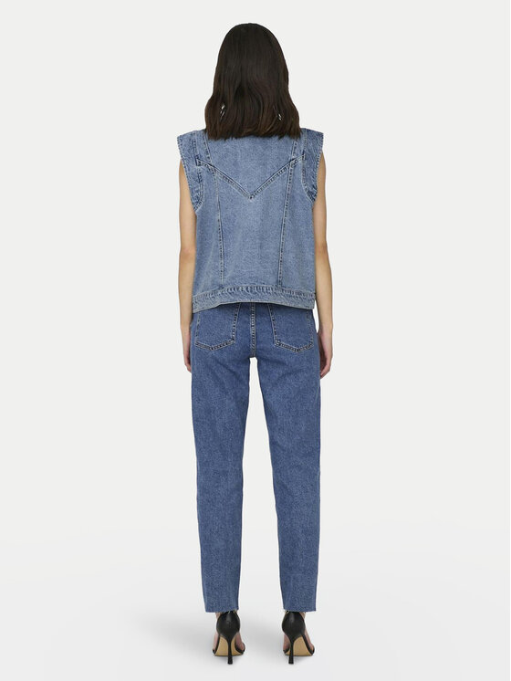 ONLY ONLY Weste Kennedy 15278041 Blau Regular Fit