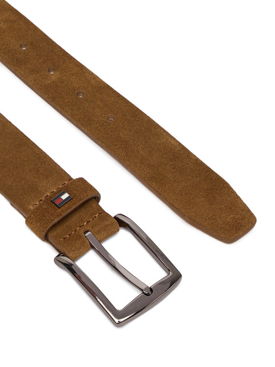 Tommy Hilfiger Tommy Hilfiger Колан Denton 3.5 Suede AM0AM15046 Кафяв