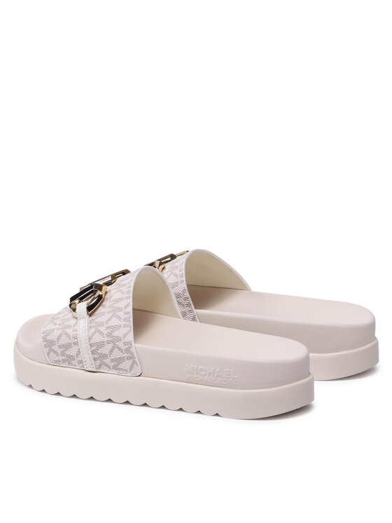 MICHAEL Michael Kors MICHAEL Michael Kors Шльопанці Tyra Slide 40T1TRFA1B Бежевий