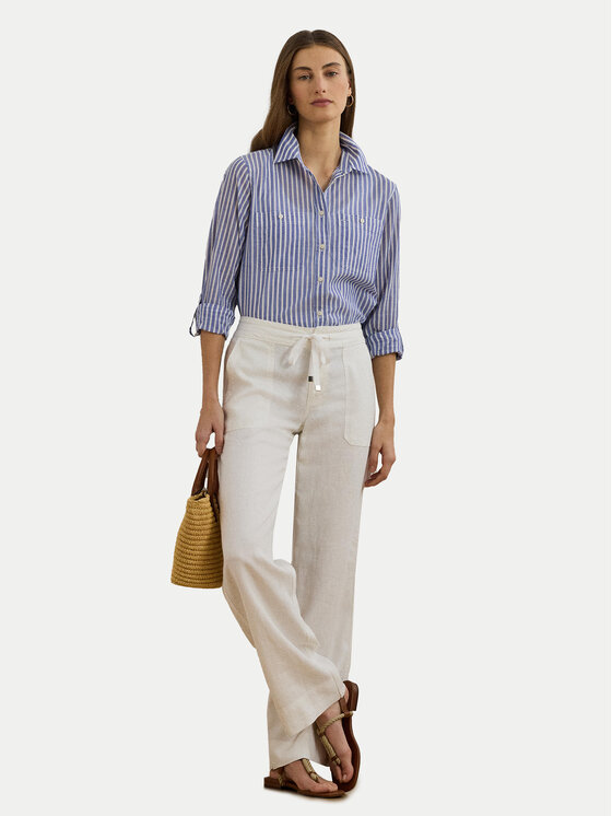 LAUREN RALPH LAUREN LAUREN RALPH LAUREN Košeľa 200970150001 Modrá Relaxed Fit