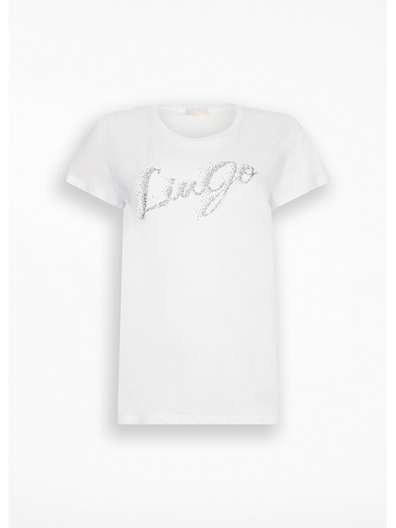 Liu Jo Liu Jo T-shirt UF5266JS904M9796 Bianco Regular Fit
