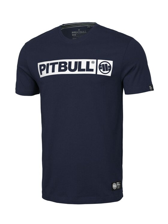PITBULL PITBULL T-Shirt Koszulka Granatowy Regular Fit
