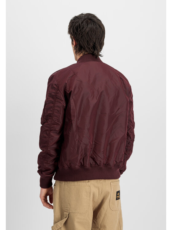 Alpha Industries Alpha Industries Bunda bomber MA-1 TT Light Bomber Jacket Červená Slim Fit