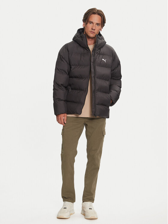 Puma Puma Μπουφάν χειμωνιάτικο 627123 Μαύρο Regular Fit