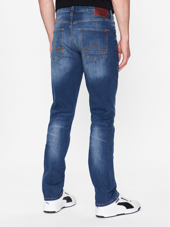 Mustang Mustang Jeansy Vegas 1008949 Niebieski Slim Fit
