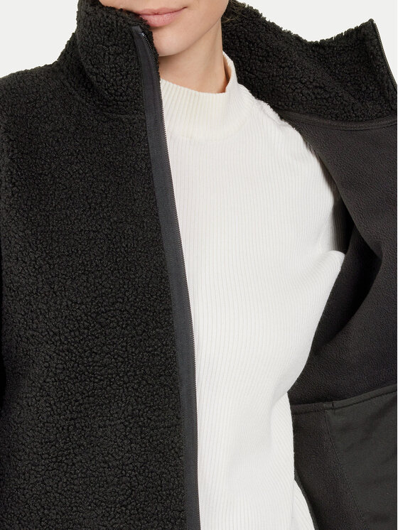 Didriksons Didriksons Flis Mella 505446 Črna Relaxed Fit