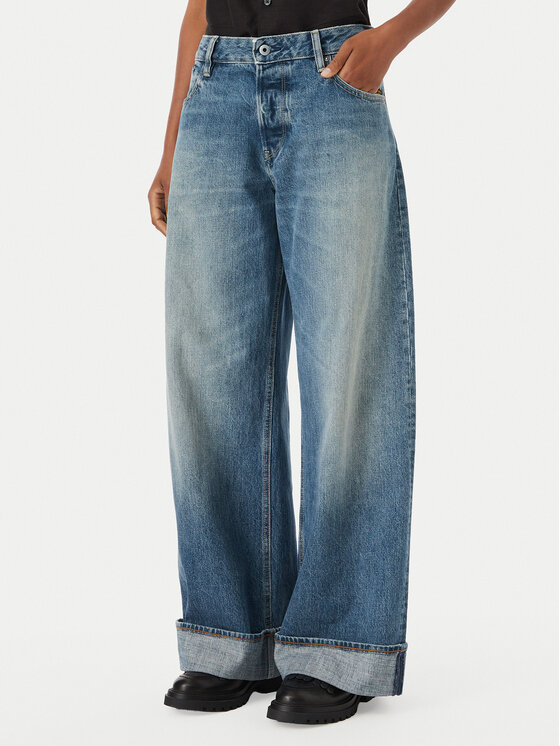 G-Star Raw G-Star Raw Дънки Roxx D28394-E358 Син Loose Fit