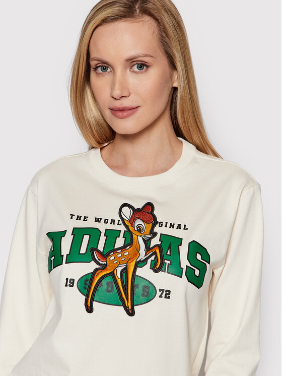 adidas adidas Світшот Bambi HD2750 Бежевий Regular Fit