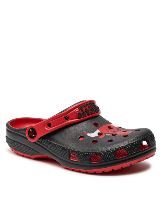 Crocs Crocs Natikače Nba Chicago Bulls Classic Clog Varsity 209441 Crna