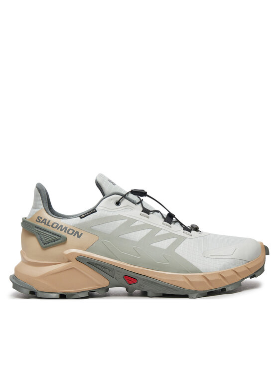 Salomon Bežecké topánky Supercross 4 Gore-Tex L47594300 Sivá