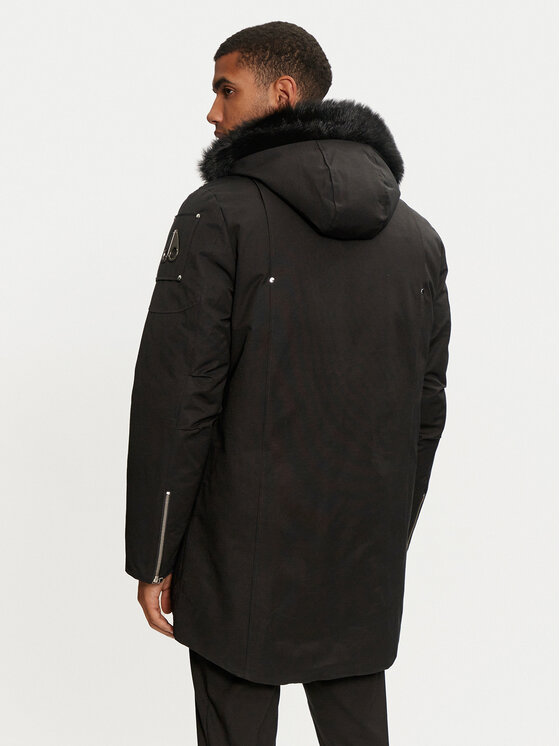 Moose Knuckles Moose Knuckles Vatovaná bunda M32MP261SX Černá Regular Fit