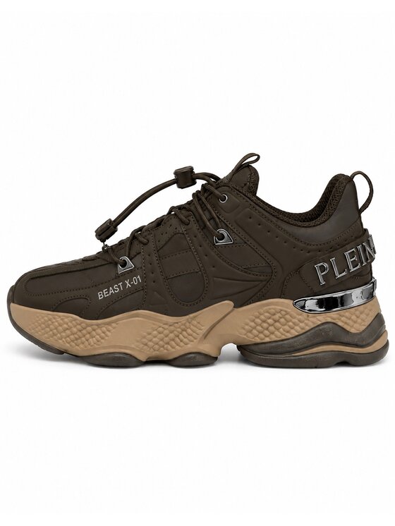 Plein Sport Plein Sport Sneakersy 31534 Brązowy