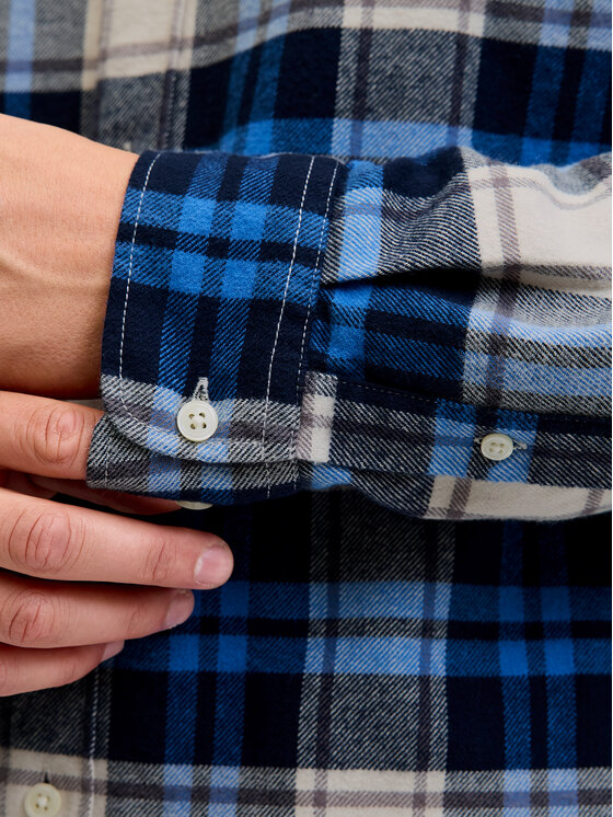 Jack & Jones Jack & Jones Košulja Blubarkley 12286224 Tamnoplava Regular Fit