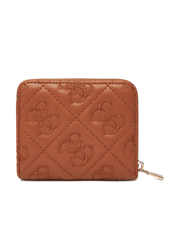 Guess Guess Majhna ženska denarnica Adelasia Slg SWQL96 58137 Rjava