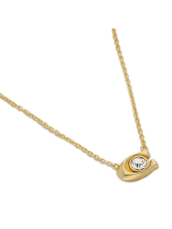 Coach Coach Kaklarotas un auskaru komplekts Signature Necklace & Earring Set 37412845GLD110 Zelta