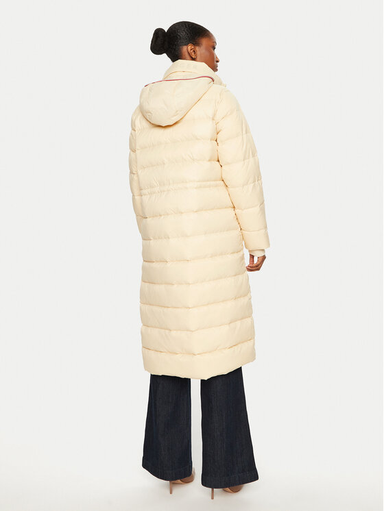Tommy Hilfiger Tommy Hilfiger Pūkinė striukė WW0WW43553 Smėlio Regular Fit
