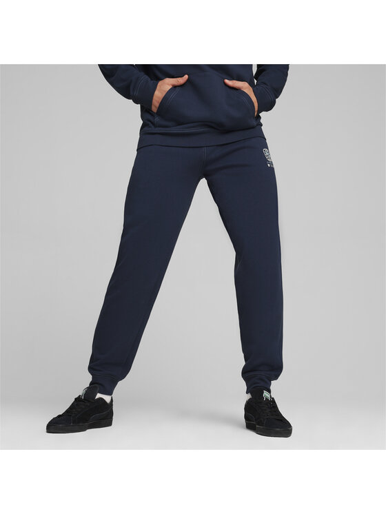Puma Puma Spodnie dresowe 679005 Niebieski Regular Fit
