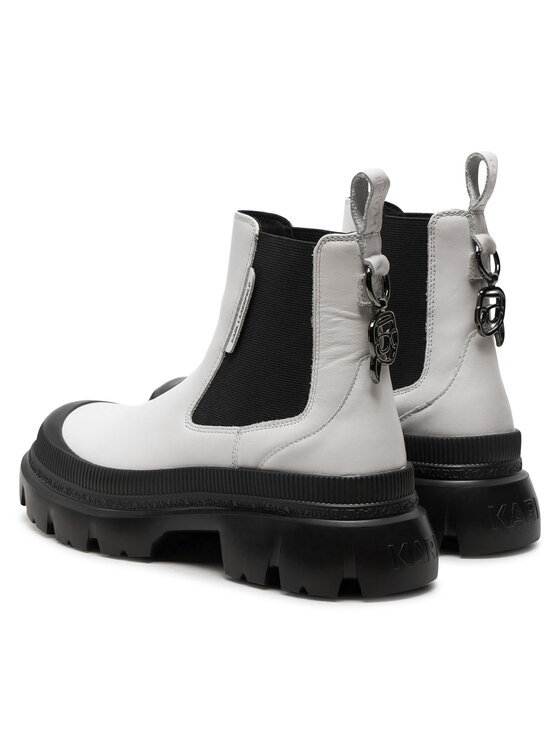 KARL LAGERFELD KARL LAGERFELD Chelsea cipele KL43534 Bijela