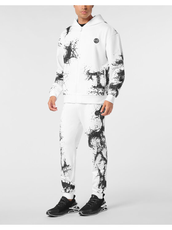 Plein Sport Plein Sport Felpa 28321 Bianco Regular Fit