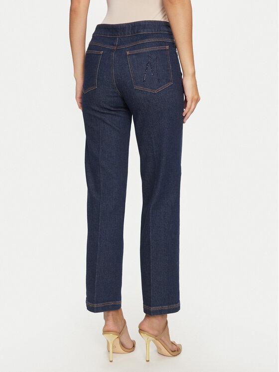 Marciano Guess Marciano Guess Jeans hlače Sofia 4BGA02 7175A Mornarsko modra Regular Fit