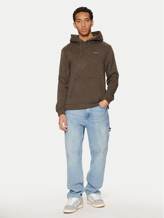 Quiksilver Quiksilver Džemperis ar kapuci Keller AQYFT03340 Brūns Regular Fit