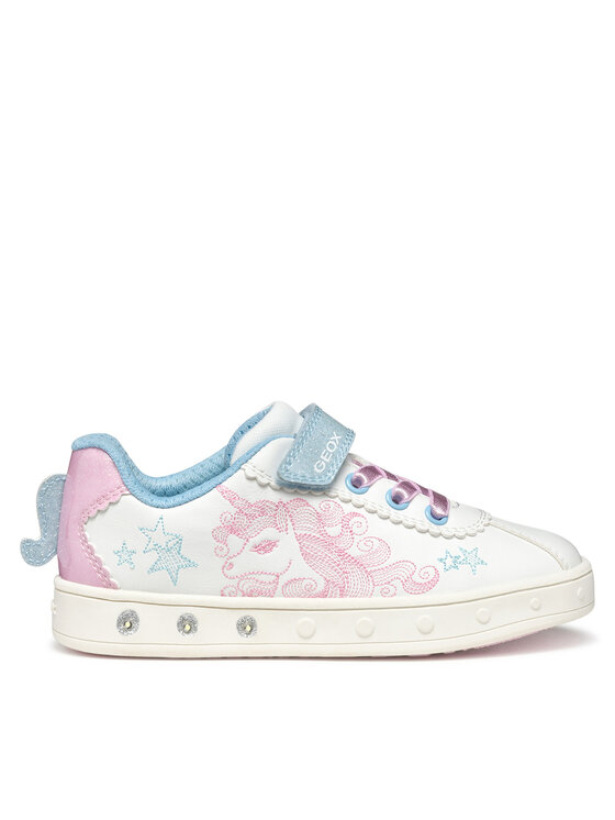 Geox Geox Sneakersy J558WA 0BCKC C0406 D Biały