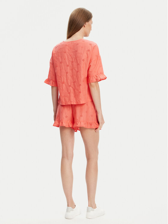 United Colors Of Benetton United Colors Of Benetton Pidžama 4SHX3P03X Crvena Regular Fit