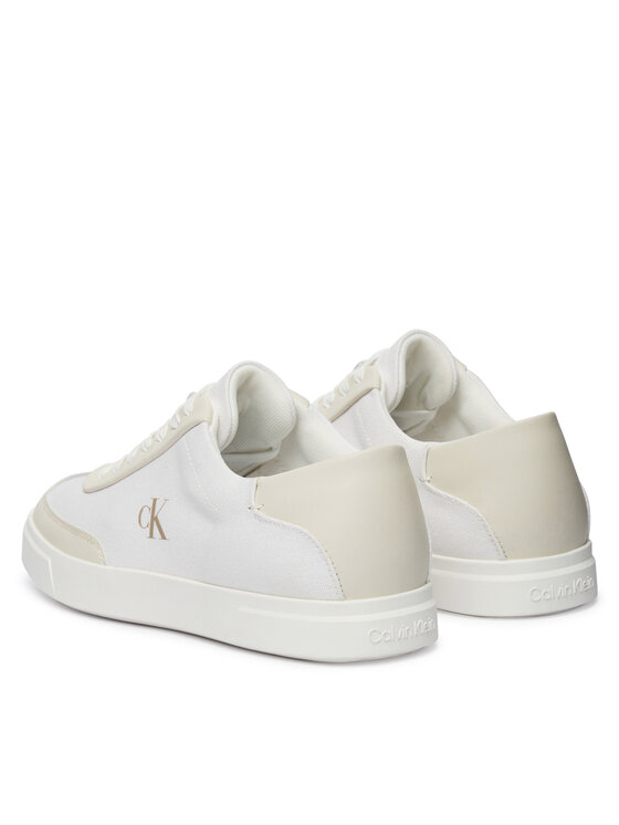 Calvin Klein Calvin Klein Sneakersy Low Pro Cups Wt Canv Mg HW0HW03145 Bílá
