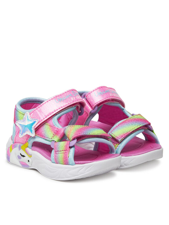Skechers Skechers Sandali Unicorn Dreams Sandal-Dreamy Unicorns 303107N/PKMT Roza