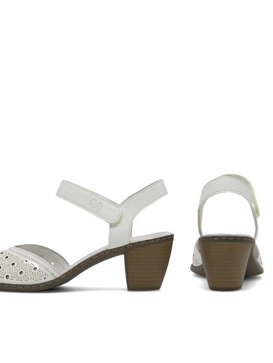 Rieker Rieker Sandali 40991-80 Bela