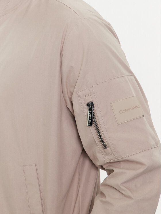 Calvin Klein Calvin Klein Яке бомбър Hero K10K112783 Бежов Regular Fit