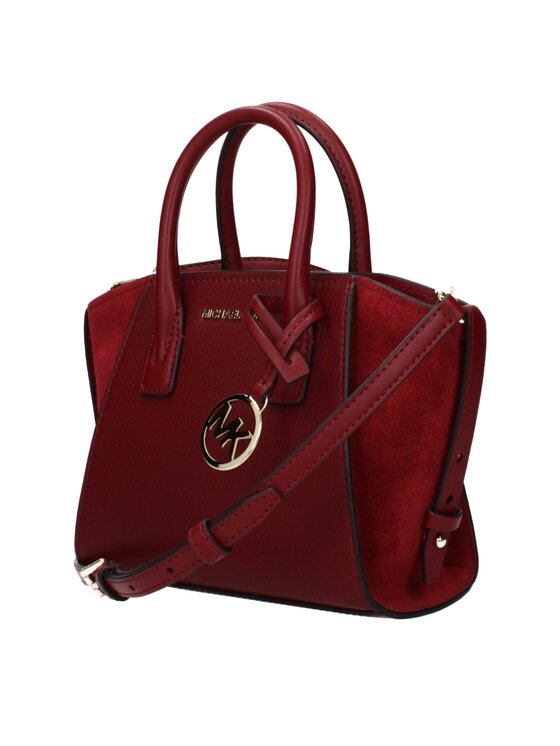 Michael Kors Michael Kors Torebka Red Leather Hand Czerwony
