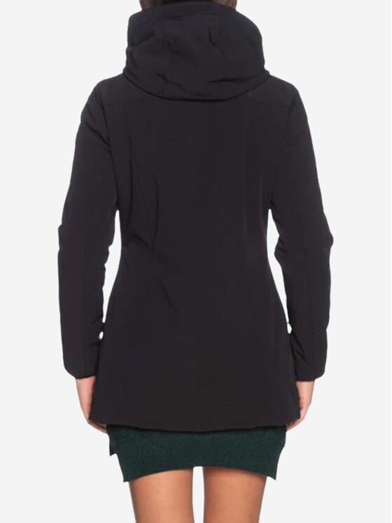 Yes Zee Yes Zee Płaszcz Giubbino donna Czarny Regular Fit