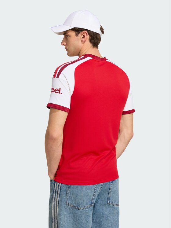 adidas adidas Koszulka techniczna 169687 Czerwony Slim Fit