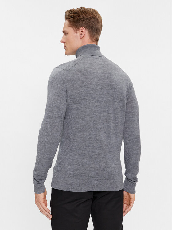 Calvin Klein Calvin Klein Dolčevita Superior K10K110420 Siva Slim Fit