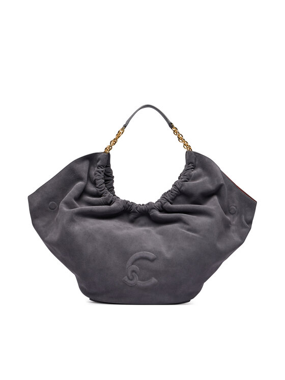 Coccinelle Ročna torba U5F Coccinellesmash Suede Bim E1 U5F 11 01 01 Siva