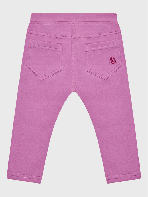 United Colors Of Benetton United Colors Of Benetton Legginsy 4T32GE00M Różowy Slim Fit