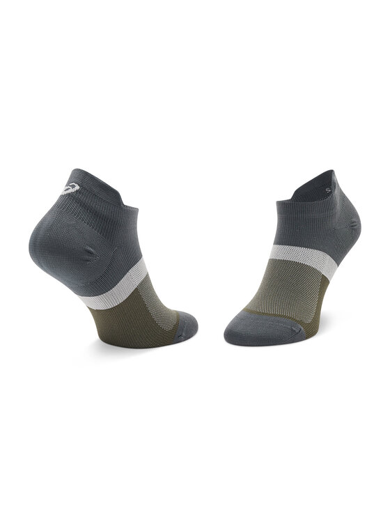 Set di 3 paia di calzini corti unisex Color Block