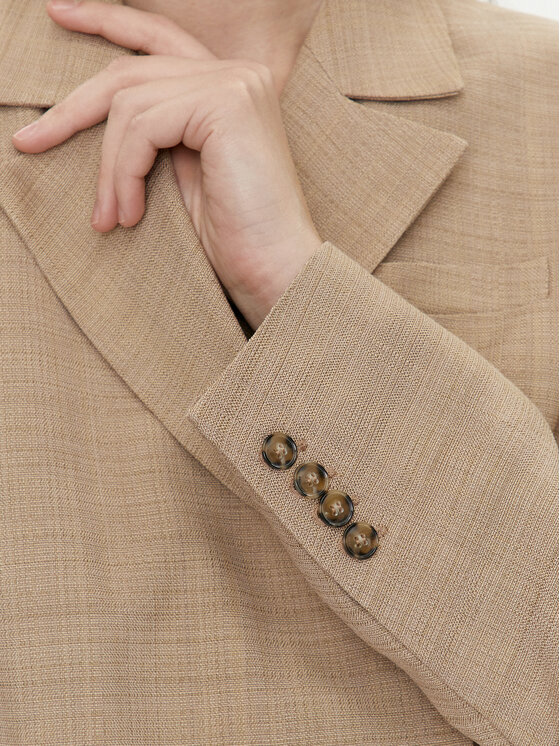 Herskind Herskind Sakko Pli 5123110 Beige Regular Fit