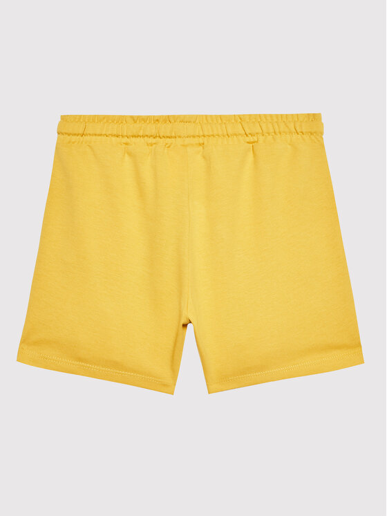 United Colors Of Benetton United Colors Of Benetton Sportske kratke hlače 3BL0G900F Žuta Regular Fit