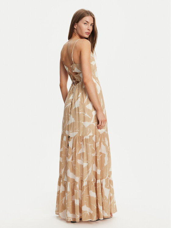 Gaudi Gaudi Літня сукня 511FD15021 Бежевий Regular Fit