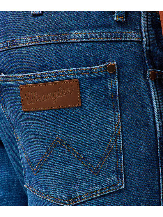 Wrangler Wrangler Jeansy River 112362547 Granatowy Regular Fit