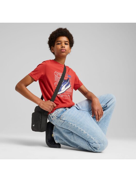 Puma Puma T-Shirt 686661 Czerwony Regular Fit