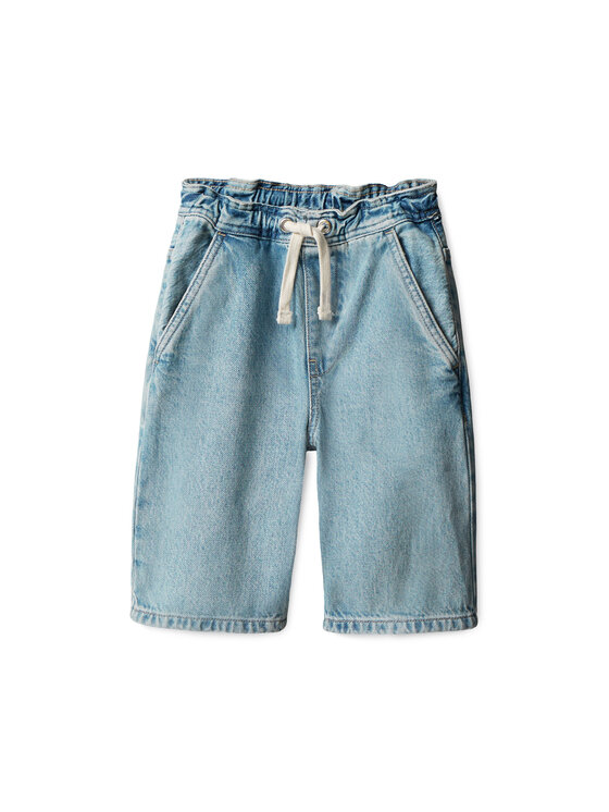 Calvin Klein Jeans Calvin Klein Jeans Džinsiniai šortai Skater LVCKSJC41B Šviesiai mėlyna Relaxed Fit