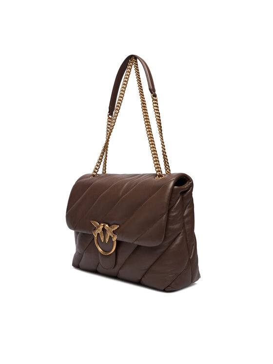 PINKO PINKO Torbica Love Puff Big Cl AI 25-26 PLTT 100037 A0F2 Smeđa
