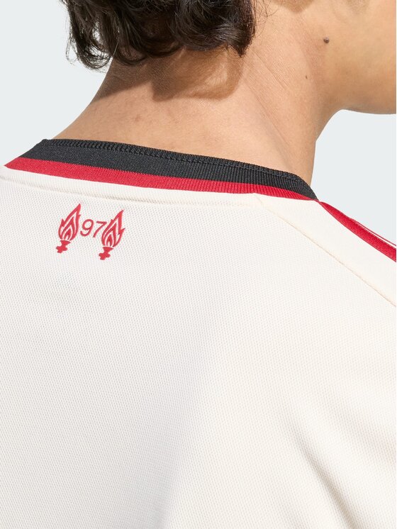 adidas adidas Koszulka techniczna Liverpool Biały Slim Fit