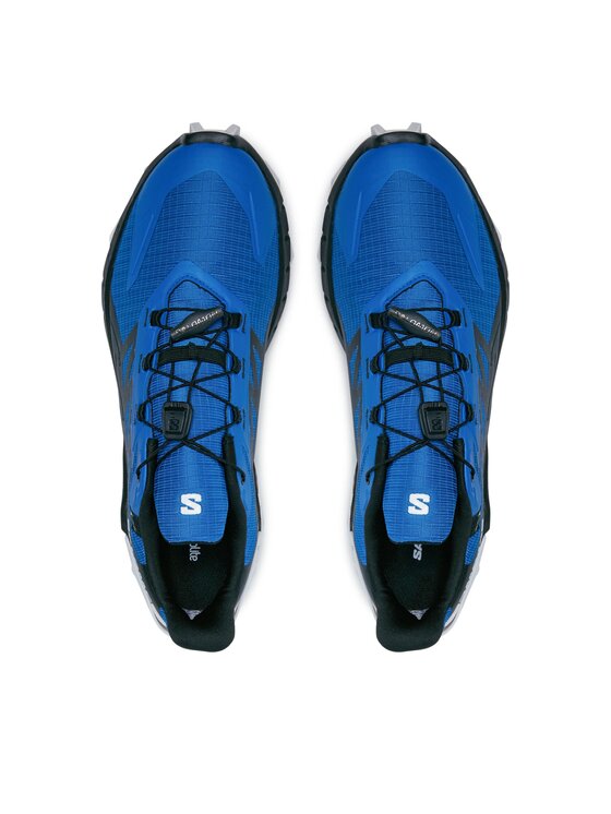 Salomon Salomon Buty do biegania Supercross 4 GORE-TEX L47119600 Niebieski
