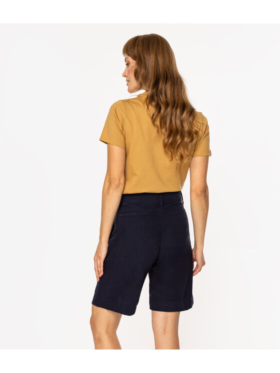 Lee Cooper Lee Cooper Bermudy LINDA 3600 Granatowy Regular Fit