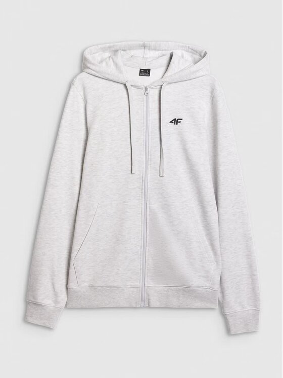 4F 4F Felpa 4FWMM00TSWSM1768-27M Grigio Regular Fit